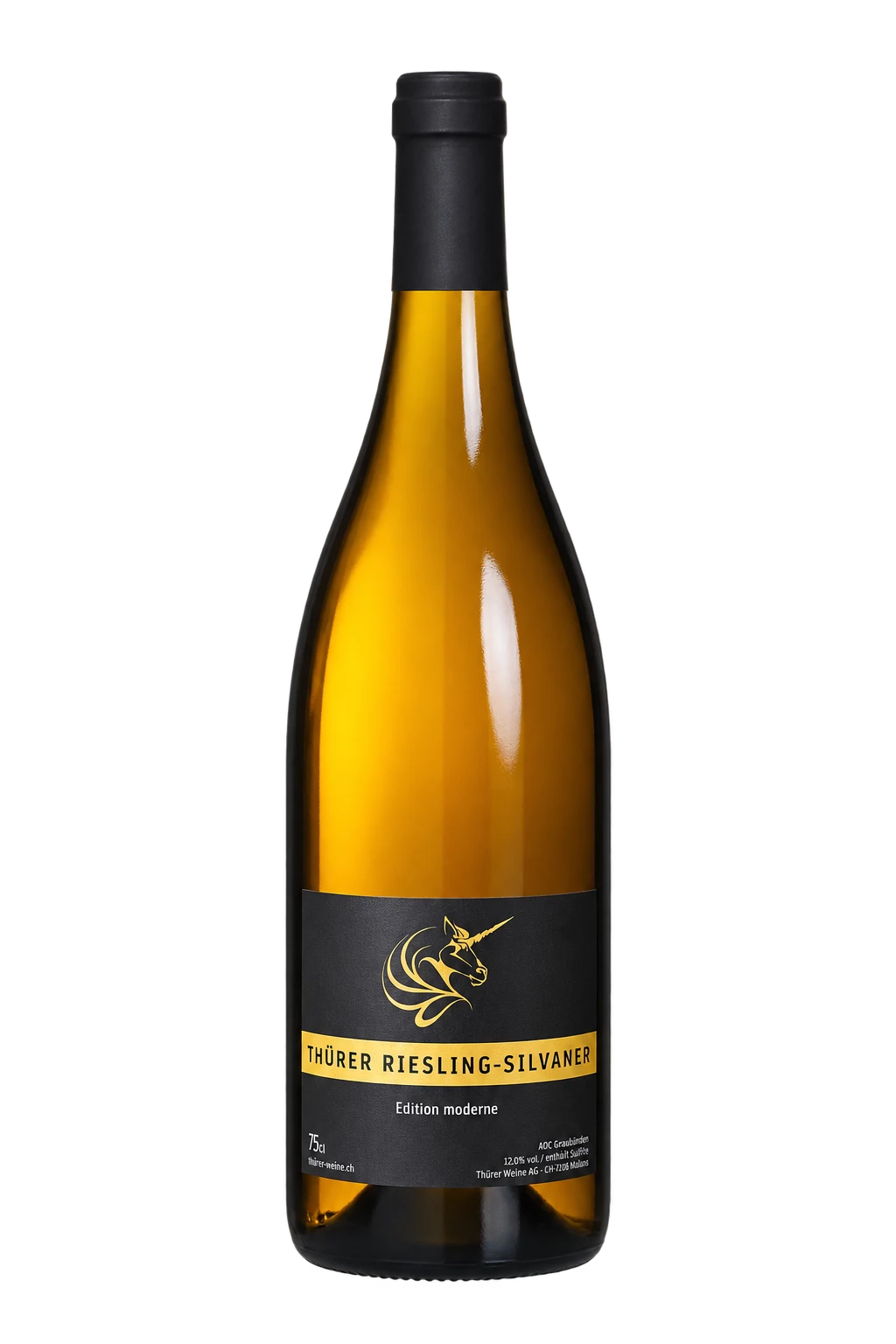 Visuel de la bouteille de Riesling-Silvaner de Thürer Weine.